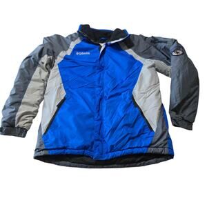 Columbia Youth Blue Puffer Hiking Jacket Size XL (18/20)